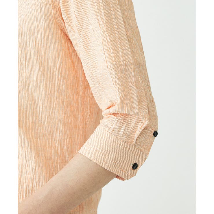 リネンスタンドシャツ | MK MICHEL KLEIN homme | 詳細画像10 