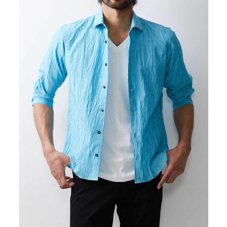 リネンスタンドシャツ | MK MICHEL KLEIN homme | 詳細画像15 