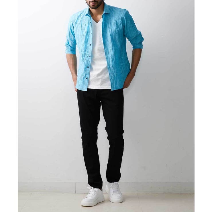 リネンスタンドシャツ | MK MICHEL KLEIN homme | 詳細画像17 