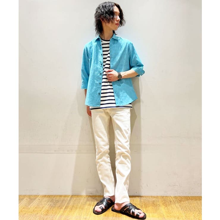 リネンスタンドシャツ | MK MICHEL KLEIN homme | 詳細画像20 