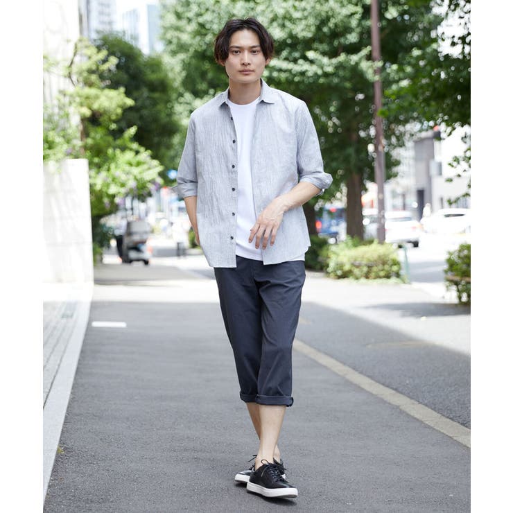 リネンスタンドシャツ | MK MICHEL KLEIN homme | 詳細画像21 