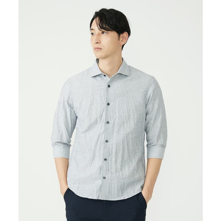 リネンスタンドシャツ | MK MICHEL KLEIN homme | 詳細画像24 