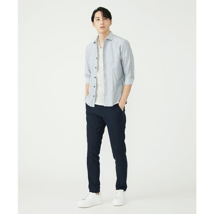 リネンスタンドシャツ | MK MICHEL KLEIN homme | 詳細画像25 