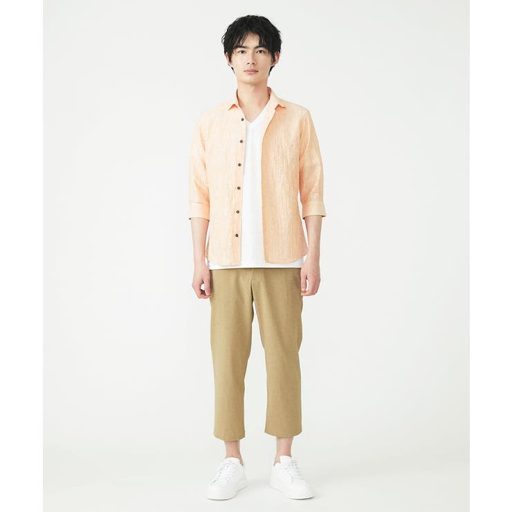 リネンスタンドシャツ | MK MICHEL KLEIN homme | 詳細画像5 