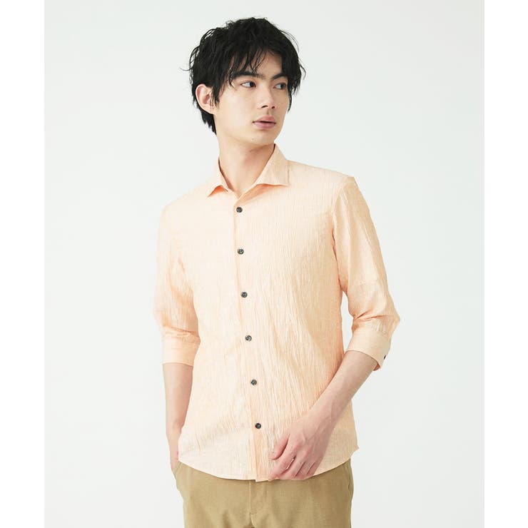 リネンスタンドシャツ | MK MICHEL KLEIN homme | 詳細画像6 