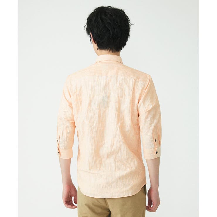 リネンスタンドシャツ | MK MICHEL KLEIN homme | 詳細画像8 