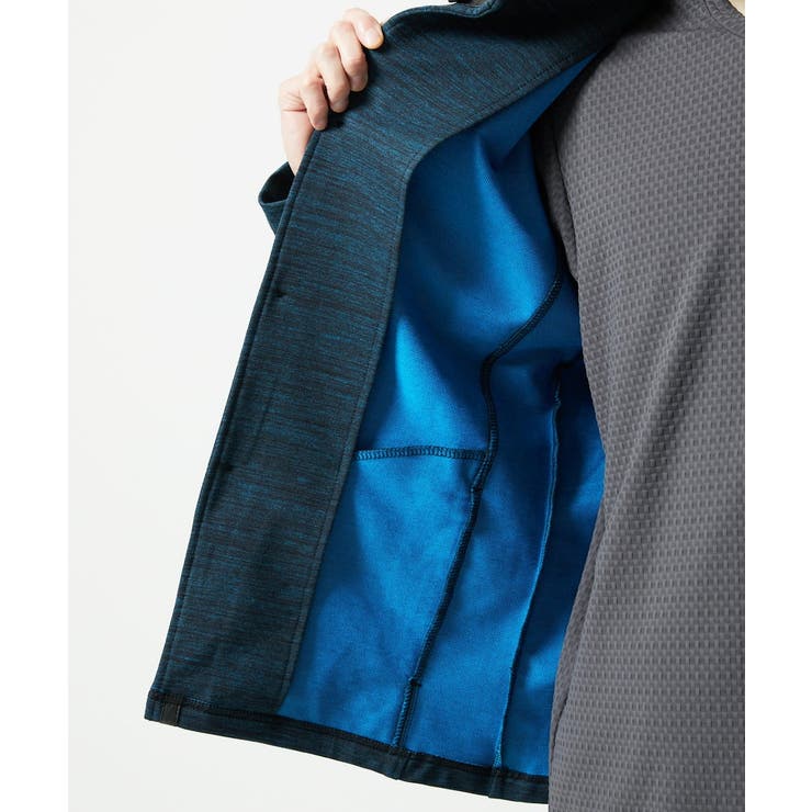 【洗える / リバーシブルカラー配色】スタンドカラーカーディガン | MK MICHEL KLEIN homme | 詳細画像14