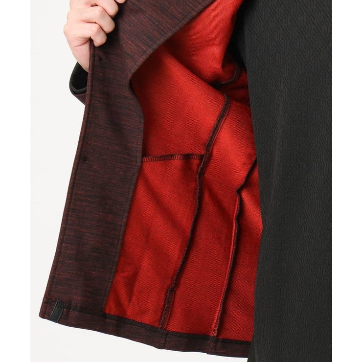 【洗える / リバーシブルカラー配色】スタンドカラーカーディガン | MK MICHEL KLEIN homme | 詳細画像26