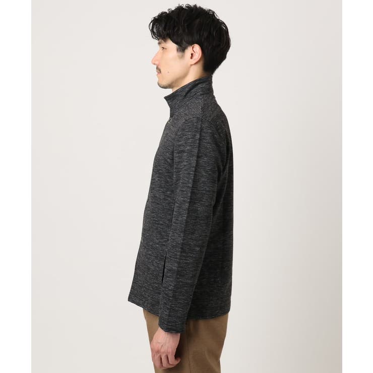 【洗える / リバーシブルカラー配色】スタンドカラーカーディガン | MK MICHEL KLEIN homme | 詳細画像33