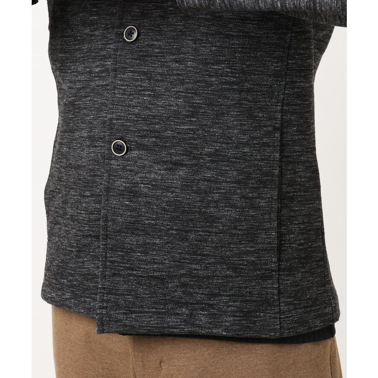 【洗える / リバーシブルカラー配色】スタンドカラーカーディガン | MK MICHEL KLEIN homme | 詳細画像39