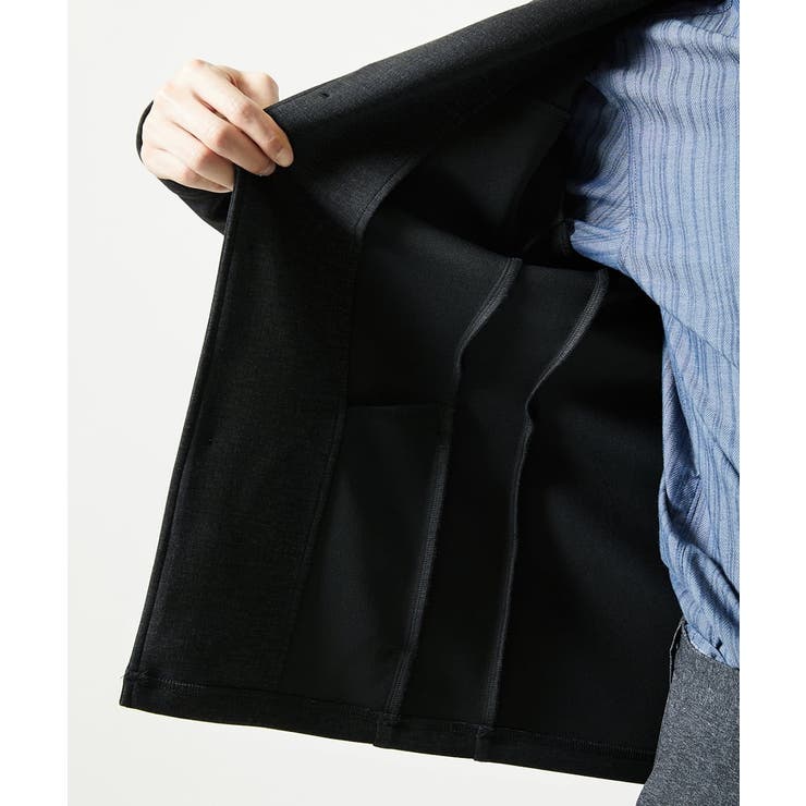 【洗える／ストレッチ】スタンドカラーカーディガン（TECEASY2025AW） | MK MICHEL KLEIN homme | 詳細画像13 