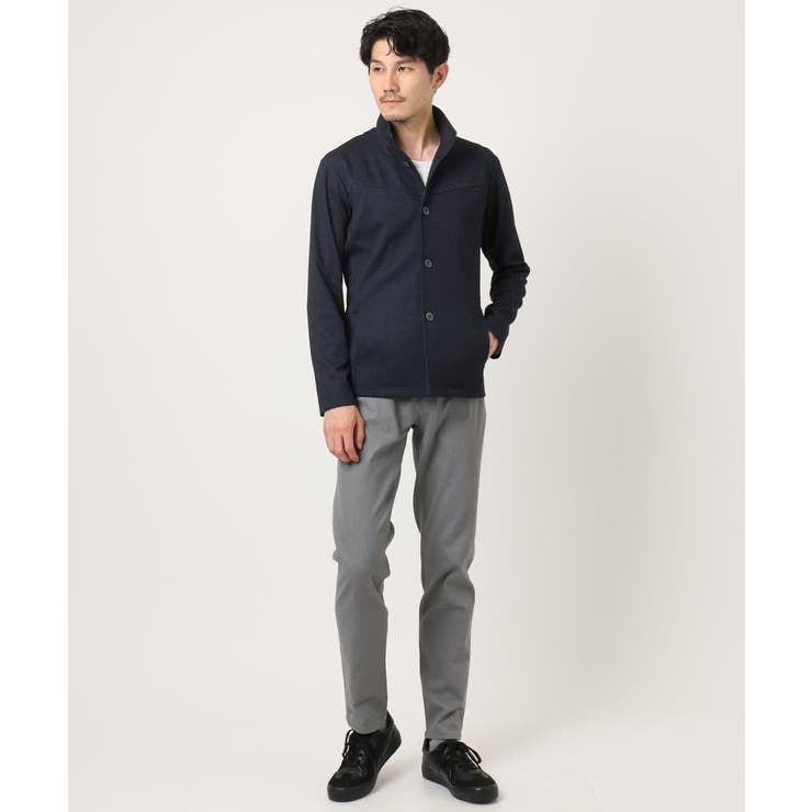 【洗える／ストレッチ】スタンドカラーカーディガン（TECEASY2025AW） | MK MICHEL KLEIN homme | 詳細画像15 