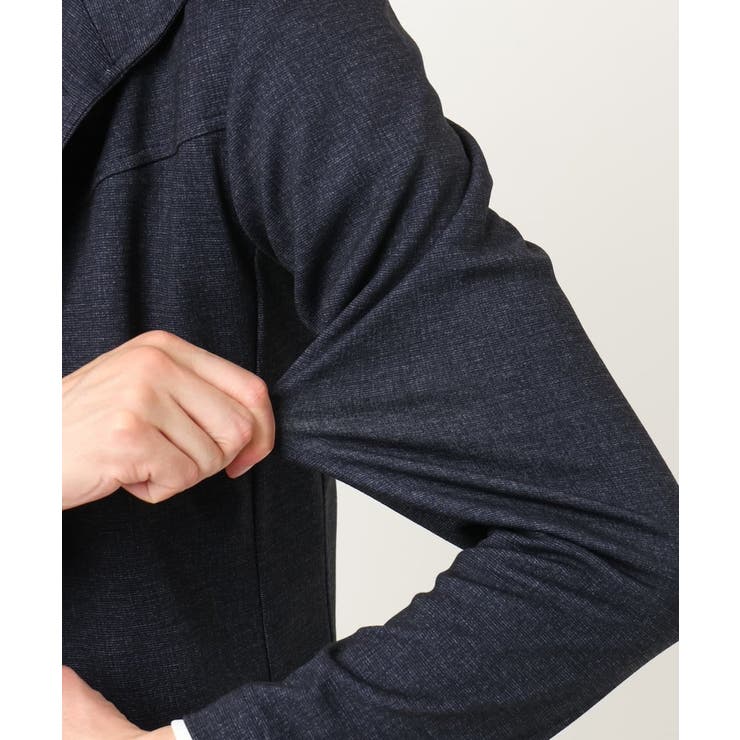 【洗える／ストレッチ】スタンドカラーカーディガン（TECEASY2025AW） | MK MICHEL KLEIN homme | 詳細画像19 