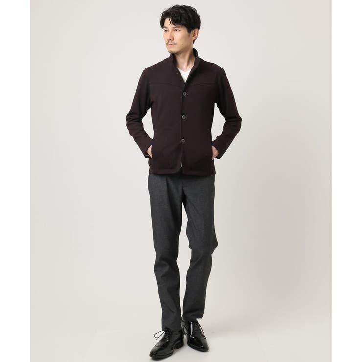 【洗える／ストレッチ】スタンドカラーカーディガン（TECEASY2025AW） | MK MICHEL KLEIN homme | 詳細画像22 