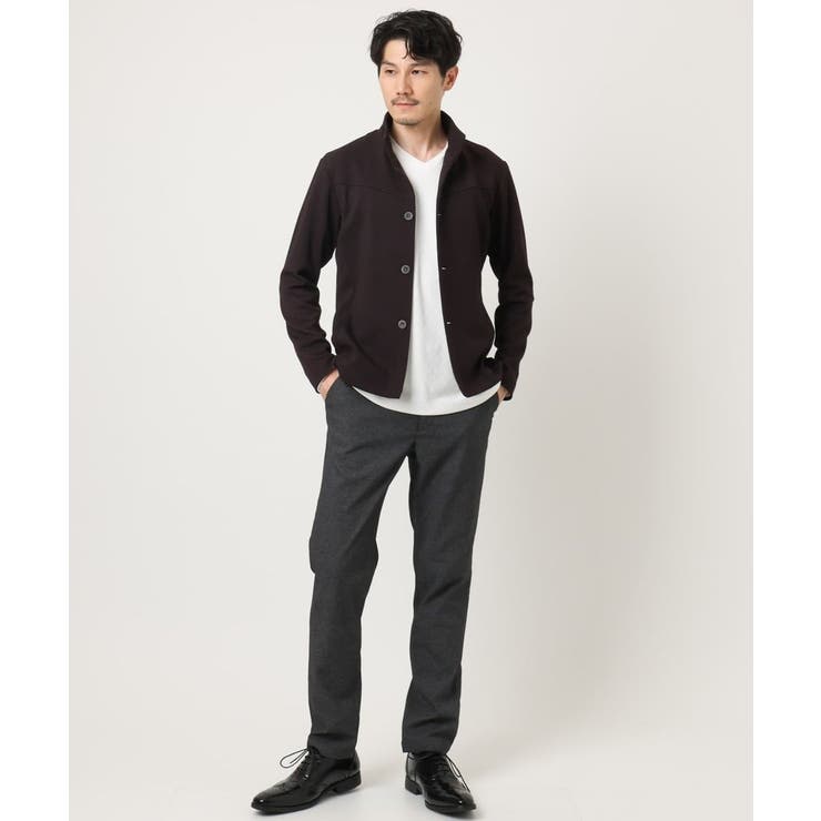 【洗える／ストレッチ】スタンドカラーカーディガン（TECEASY2025AW） | MK MICHEL KLEIN homme | 詳細画像24 