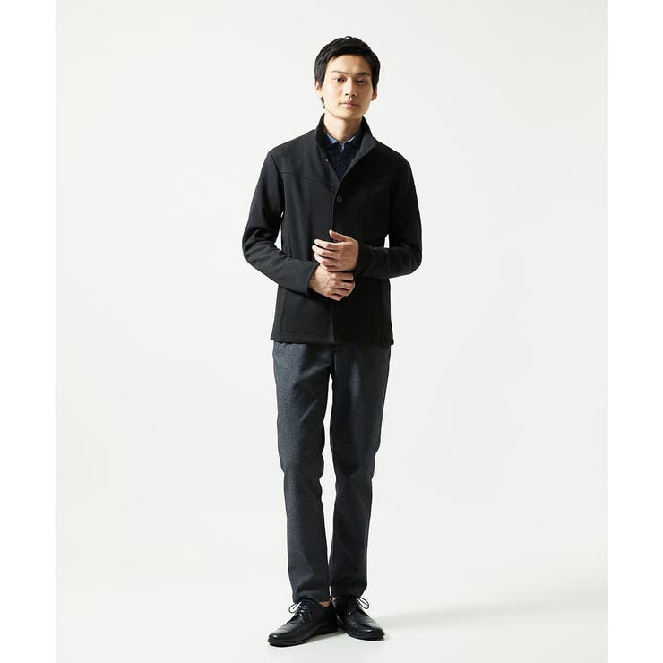 【洗える／ストレッチ】スタンドカラーカーディガン（TECEASY2025AW） | MK MICHEL KLEIN homme | 詳細画像5 