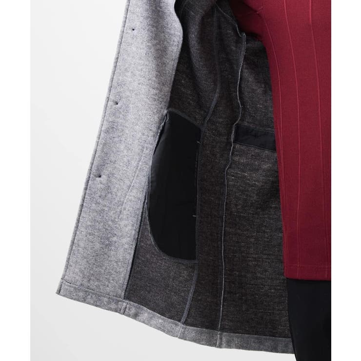 フードコーディガン ブラッシュドメルトンジャージ | MK MICHEL KLEIN homme | 詳細画像10 