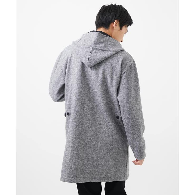 フードコーディガン ブラッシュドメルトンジャージ | MK MICHEL KLEIN homme | 詳細画像19 