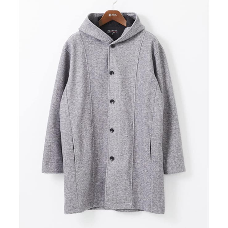 フードコーディガン ブラッシュドメルトンジャージ | MK MICHEL KLEIN homme | 詳細画像24 