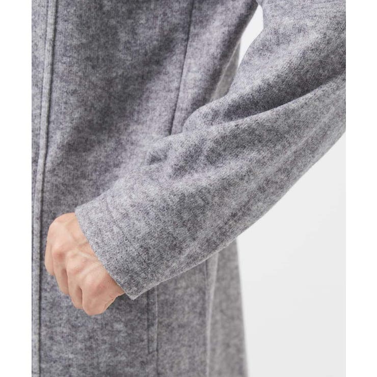 フードコーディガン ブラッシュドメルトンジャージ | MK MICHEL KLEIN homme | 詳細画像7 