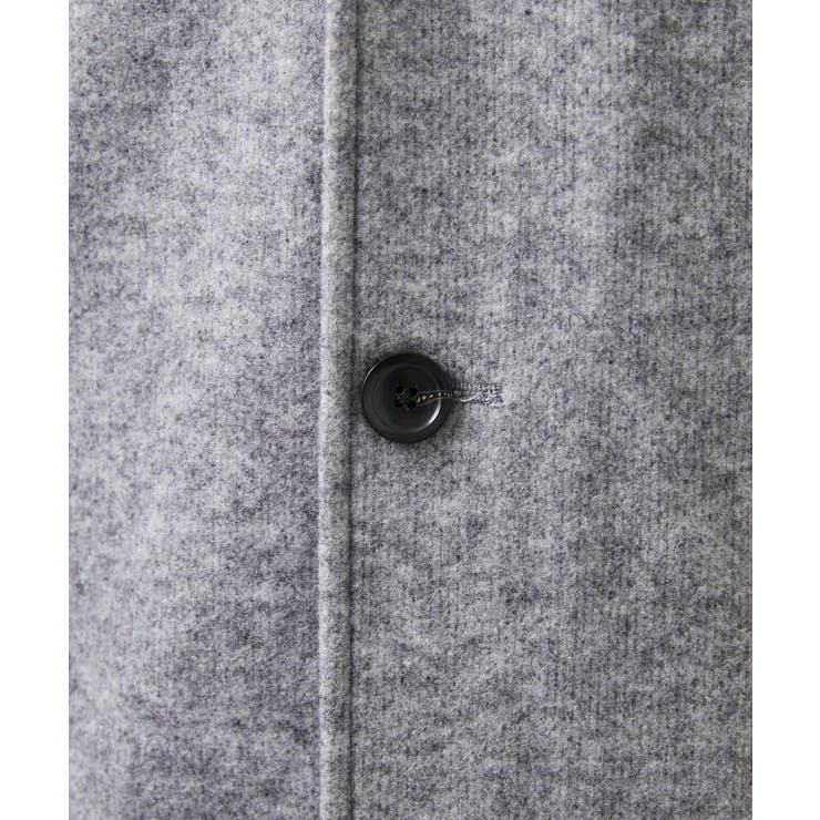 フードコーディガン ブラッシュドメルトンジャージ | MK MICHEL KLEIN homme | 詳細画像8 