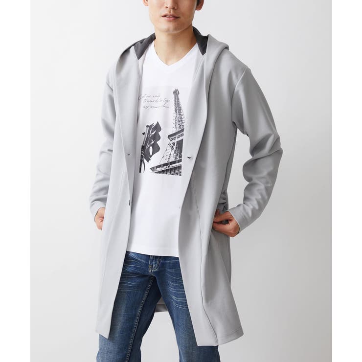 ライトグレー(91) | スムースカーディガン | MK MICHEL KLEIN homme