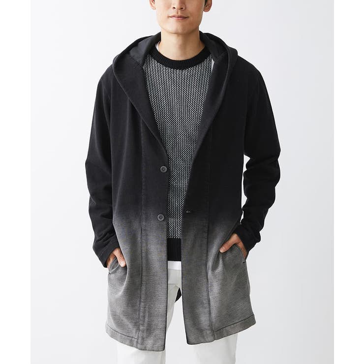 グラデーションデニムジャージ ロングパーカー | MK MICHEL KLEIN homme | 詳細画像17 