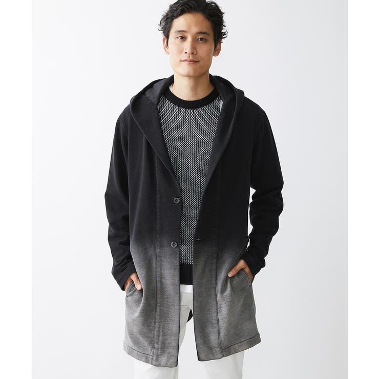 グラデーションデニムジャージ ロングパーカー | MK MICHEL KLEIN homme | 詳細画像19 