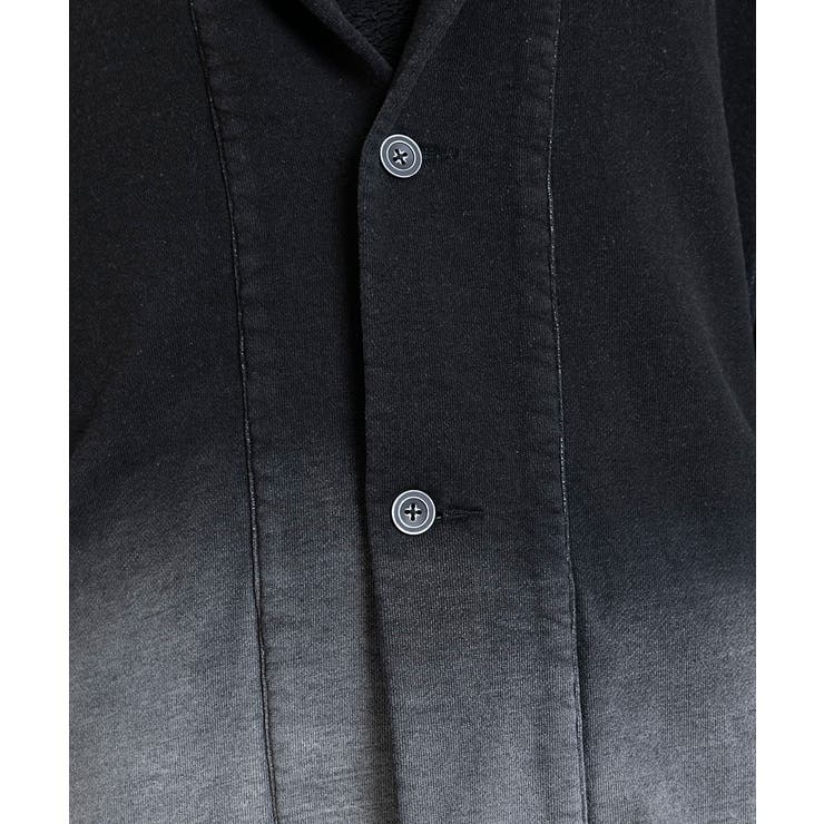 グラデーションデニムジャージ ロングパーカー | MK MICHEL KLEIN homme | 詳細画像31 