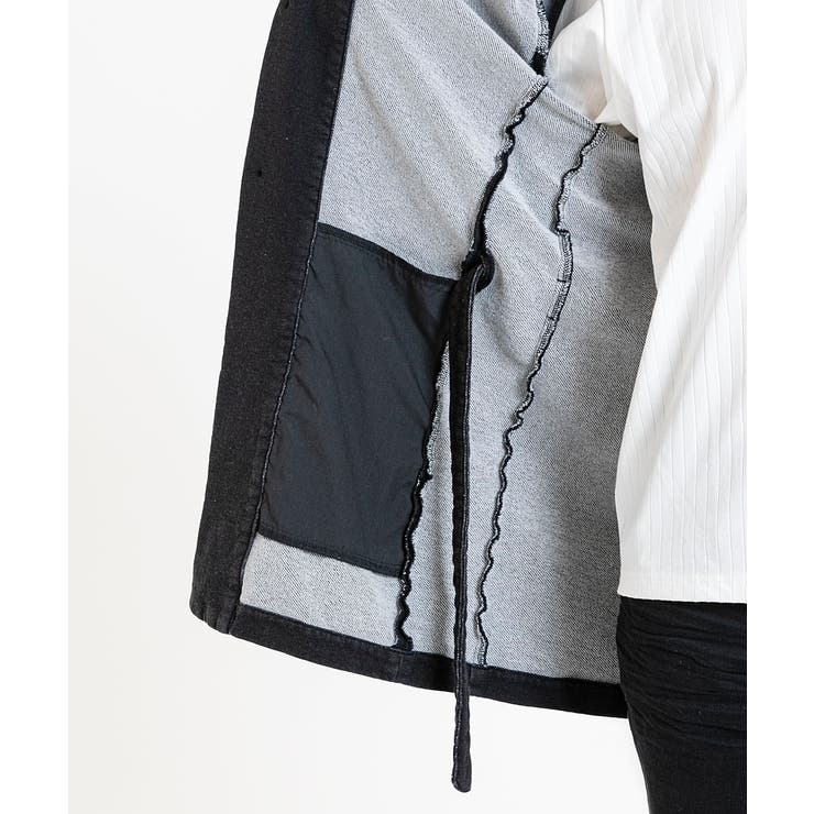 グラデーションデニムジャージ ロングパーカー | MK MICHEL KLEIN homme | 詳細画像32 