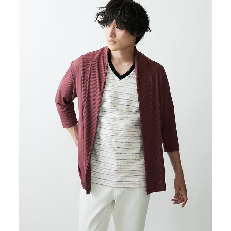 七分袖カーディガン 品番 Itkw Mk Michel Klein Homme エムケーミッシェルクランオム のメンズ ファッション通販 Shoplist ショップリスト