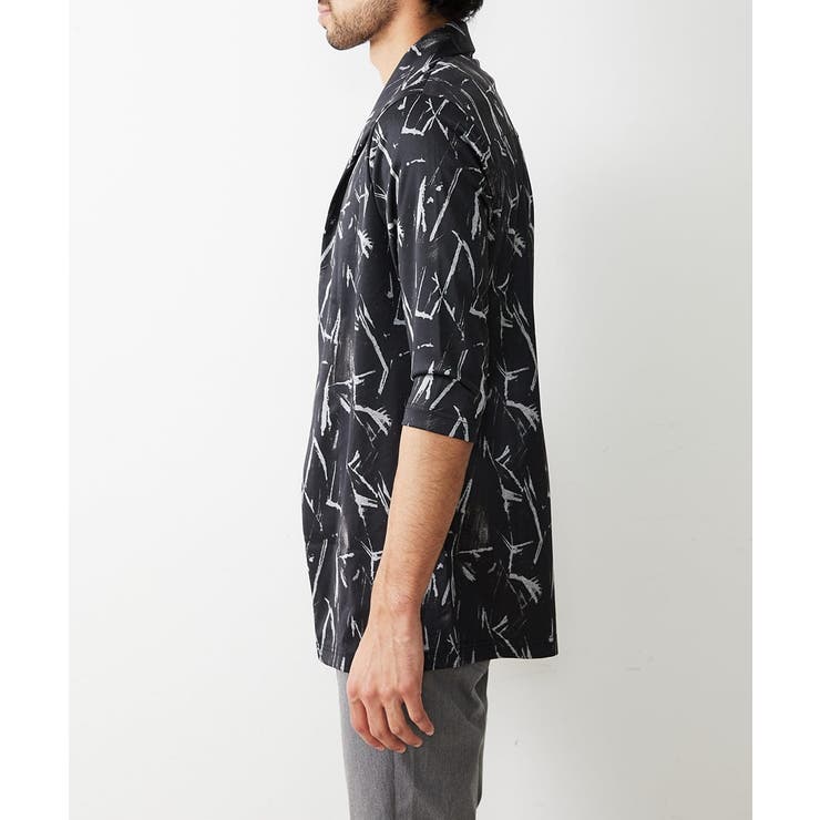 リーフ柄カーディガン | MK MICHEL KLEIN homme | 詳細画像10 