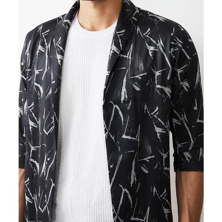 リーフ柄カーディガン | MK MICHEL KLEIN homme | 詳細画像12 