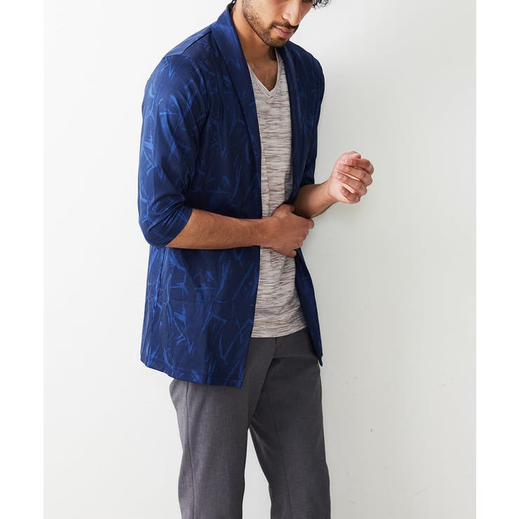 リーフ柄カーディガン | MK MICHEL KLEIN homme | 詳細画像2 