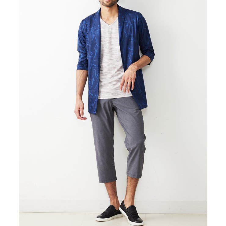 リーフ柄カーディガン | MK MICHEL KLEIN homme | 詳細画像3 