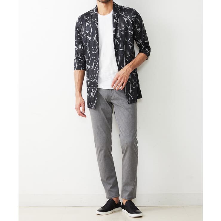 リーフ柄カーディガン | MK MICHEL KLEIN homme | 詳細画像7 