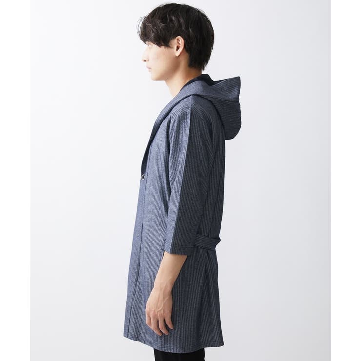 ロングフードコーディガン | MK MICHEL KLEIN homme | 詳細画像6 