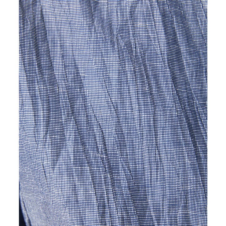 【大きいサイズあり】スタンドカラーシャツ/リネンワッシャー | MK MICHEL KLEIN homme | 詳細画像8 