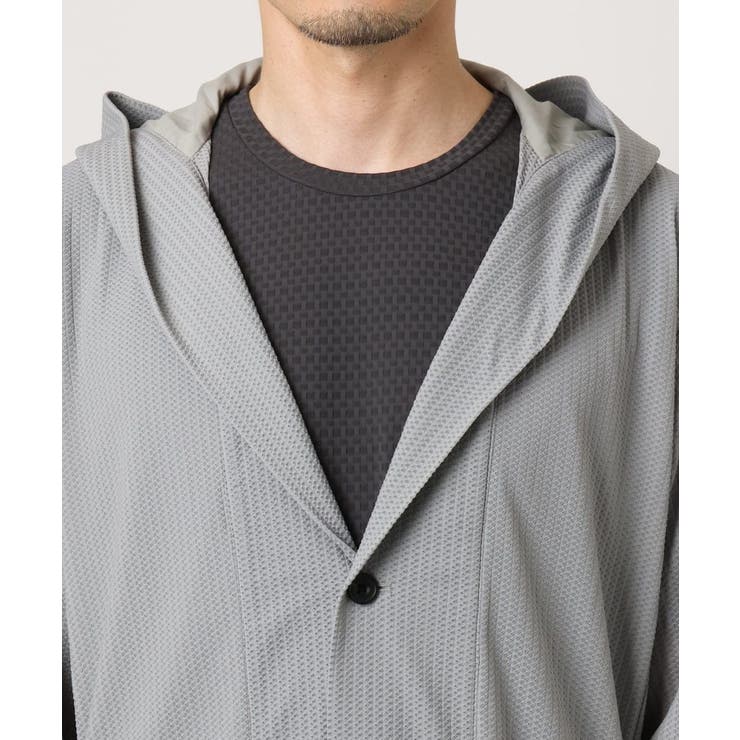 【接触冷感】スイングメッシュカーディガン | MK MICHEL KLEIN homme | 詳細画像12 