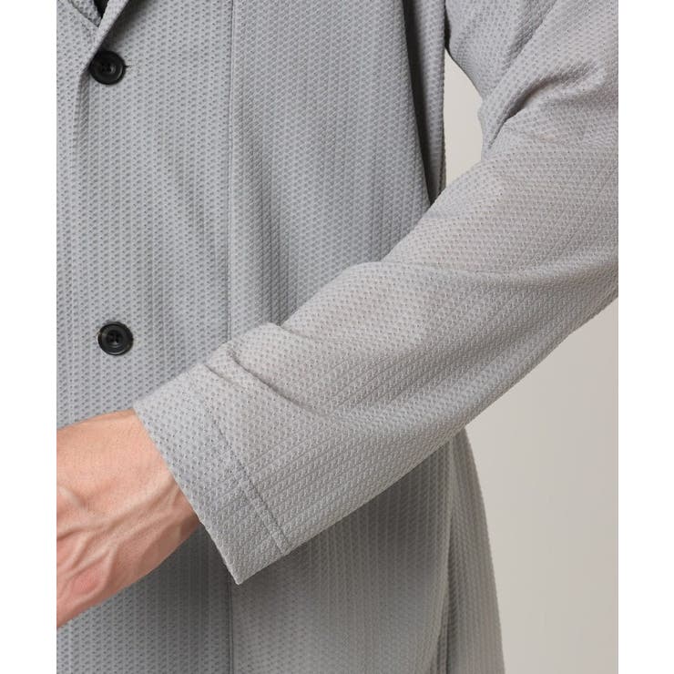 【接触冷感】スイングメッシュカーディガン | MK MICHEL KLEIN homme | 詳細画像13 