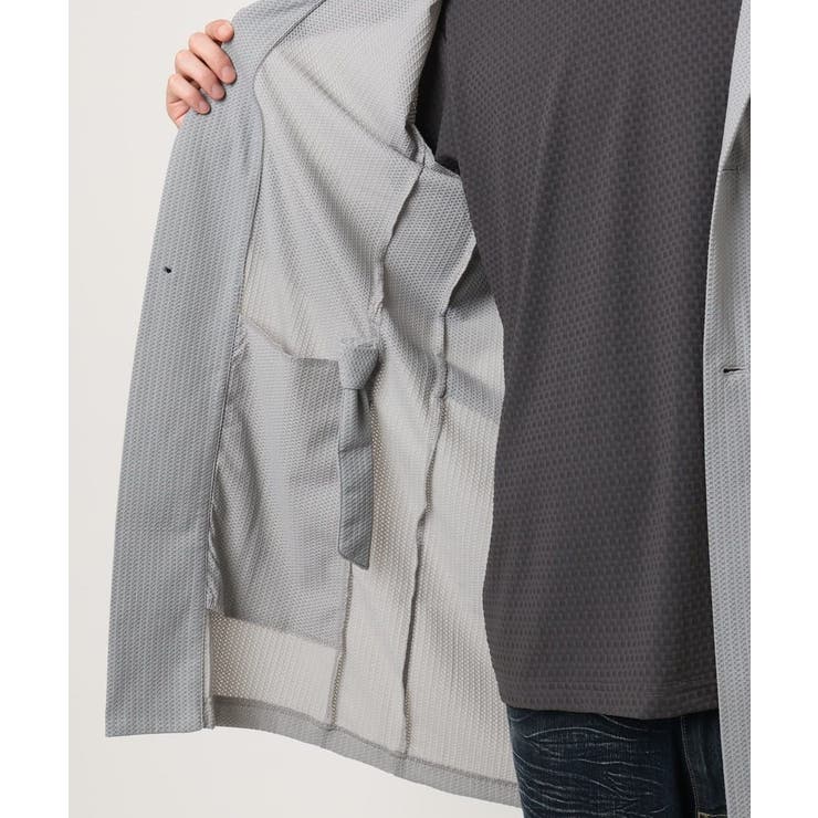 【接触冷感】スイングメッシュカーディガン | MK MICHEL KLEIN homme | 詳細画像18 