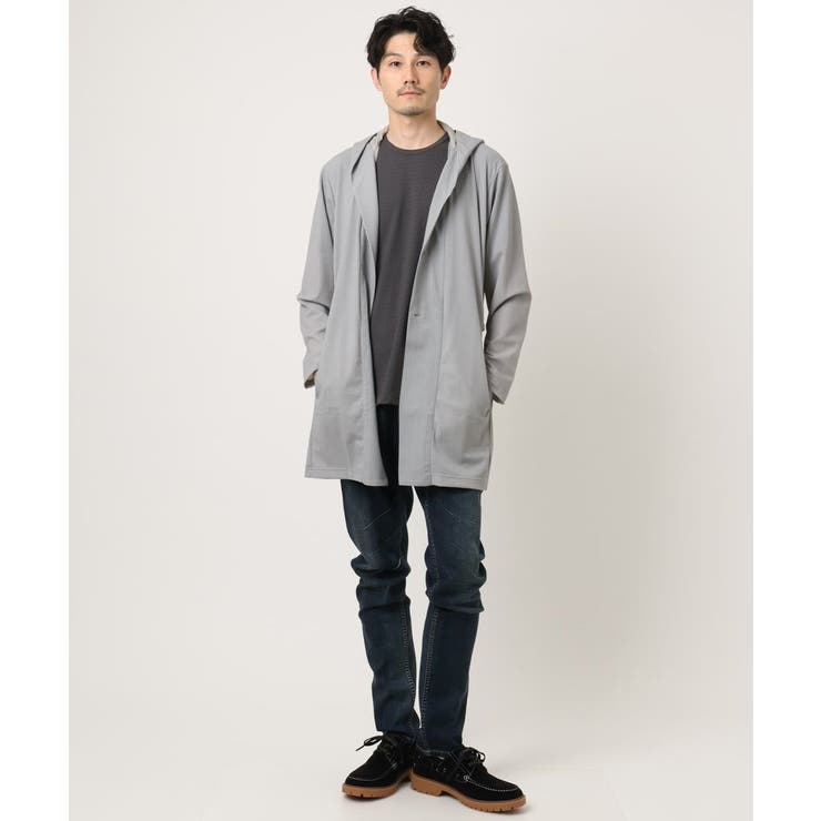 【接触冷感】スイングメッシュカーディガン | MK MICHEL KLEIN homme | 詳細画像6 