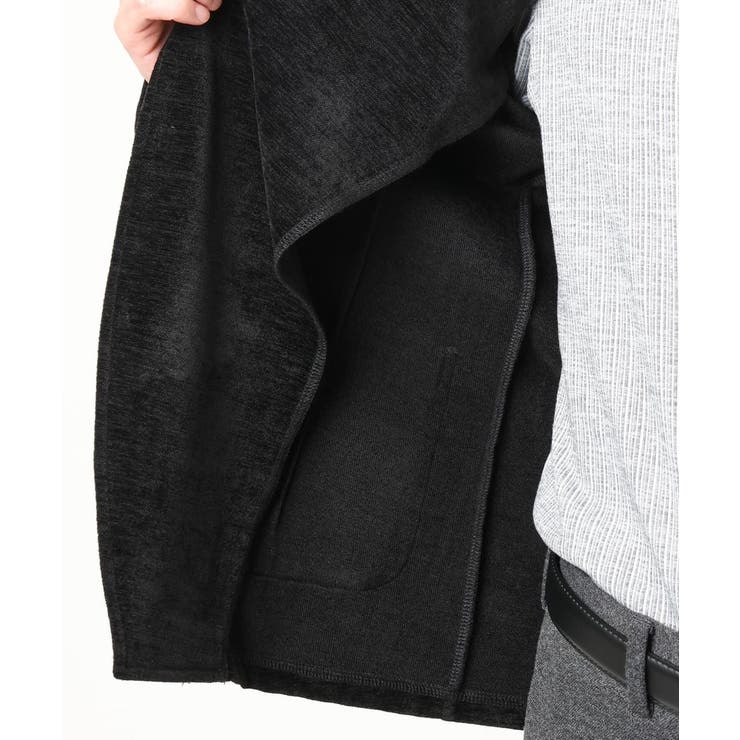 【ふわふわ質感/ストレッチ／洗える】ベロアタッチ／LUXモールジャケット | MK MICHEL KLEIN homme | 詳細画像25 
