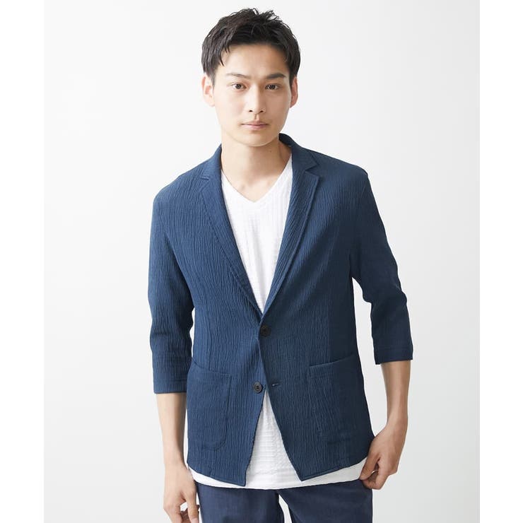 【大きいサイズあり】ジャーディガン / ラダーストライプ | MK MICHEL KLEIN homme | 詳細画像4 