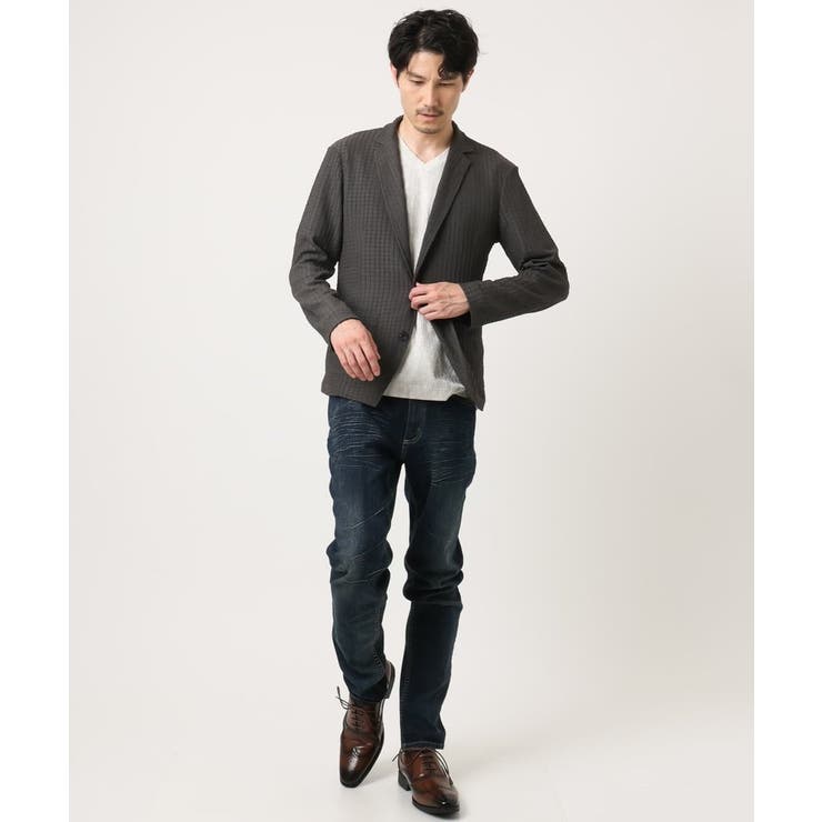 【洗える/ストレッチ】クラフトヨウリュウジャケット | MK MICHEL KLEIN homme | 詳細画像5 