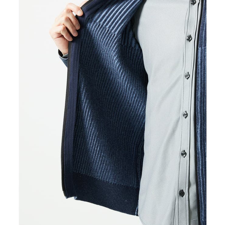 【洗濯機で洗える/毛玉になりにくい】ドライバーズニットカーディガン | MK MICHEL KLEIN homme | 詳細画像13 