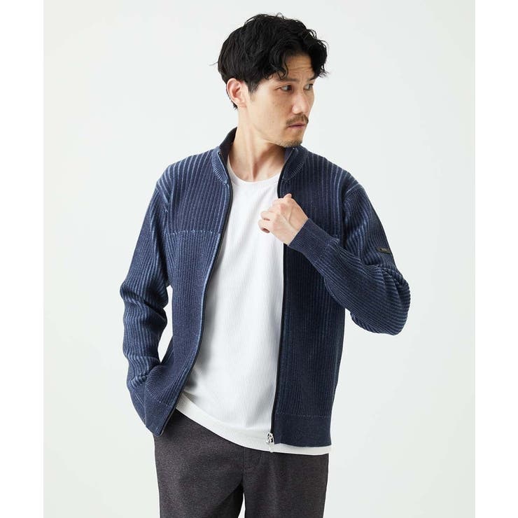 【洗濯機で洗える/毛玉になりにくい】ドライバーズニットカーディガン | MK MICHEL KLEIN homme | 詳細画像16 