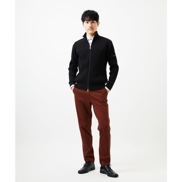 【洗濯機で洗える/毛玉になりにくい】ドライバーズニットカーディガン | MK MICHEL KLEIN homme | 詳細画像38 