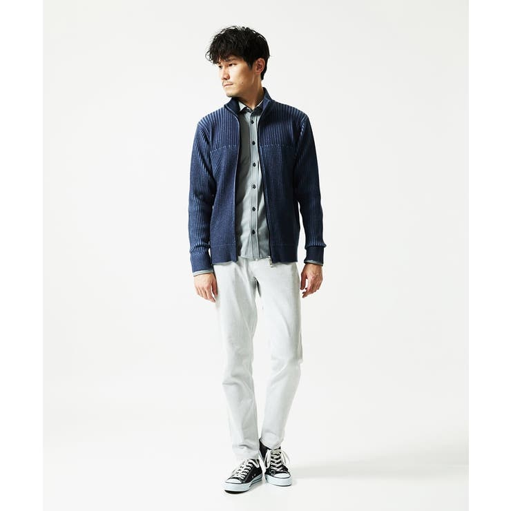 【洗濯機で洗える/毛玉になりにくい】ドライバーズニットカーディガン | MK MICHEL KLEIN homme | 詳細画像4 