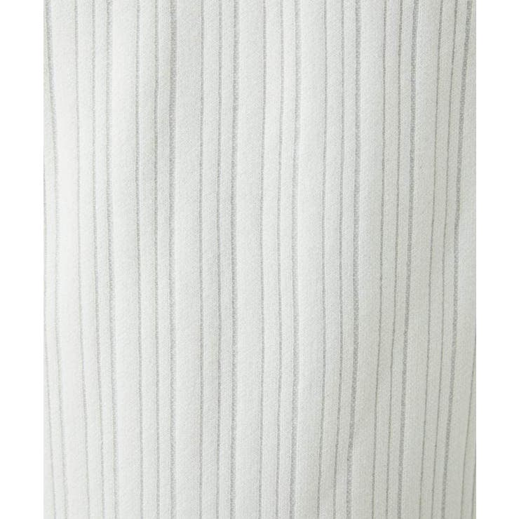 【Vネック/洗濯機で洗える】ランダムタック ストライプニット | MK MICHEL KLEIN homme | 詳細画像14 